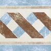 Via emilia greca festone crema-azzurro