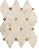 Mosaico navona rombo white