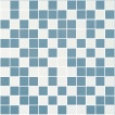 Mosaico Style Turquesa-Blanco