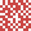 Shine Mosaico White-Red