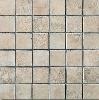 Pietra romana mosaico tessere 5x5 nocciola