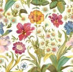 Panno Flowers White