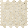 Mosaico esagona almond