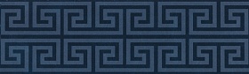 Greca Blu Listello