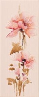 Jolie righe rosa decoro singolo a 