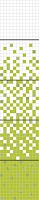 Organza Mosaico Set Diamante-Blanco-Pistacho  Organza Mosaico Blanco
