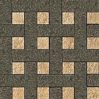 118034 palace gold mosaici chesterfield  nero/beige