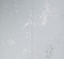 Organza Bianco Inserto S/2