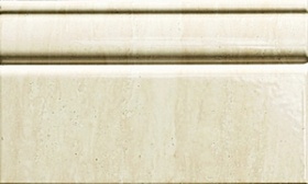Travertino bianco alzata
