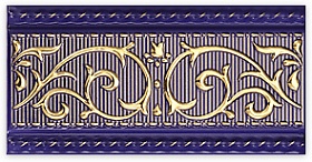 Poeme azul cenefa