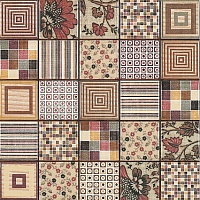 Mosaico Patchwork Teca