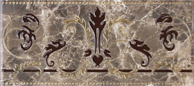 Palermo Cenefa Noce Oro