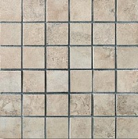 Pietra romana mosaico tessere 5x5 nocciola