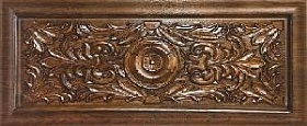 Carving nogal ornato