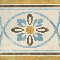 Rivalta greca fiore crema