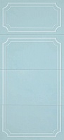 Boiserie Azzurro Inserto Mix 4