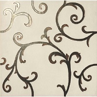 Decoro avorio acciaio-rame  rame - 