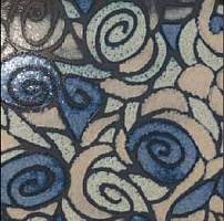 Tango amore su fondo blu