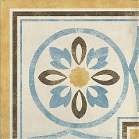 Rivalta angolo greca fiore crema