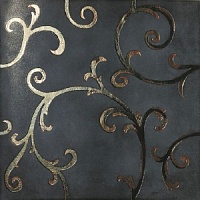 Decoro  ebano acciaio-rame rame - 