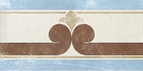 Via emilia fascia crema-azzurro