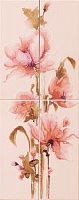 Jolie righe rosa decoro comp s/4